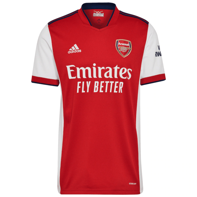 Camiseta Arsenal Primera Equipacion 21/22 - Blanco/Rojo