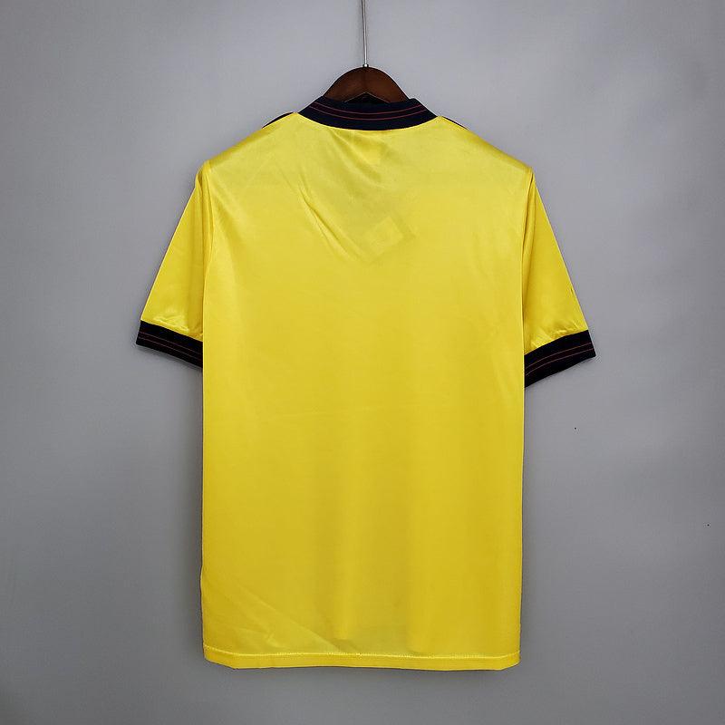 Camiseta Arsenal Retro 1983/1986 - Amarillo