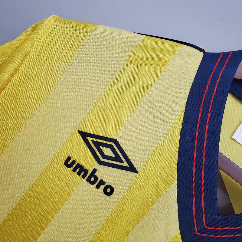 Camiseta Arsenal Retro 1983/1986 - Amarillo