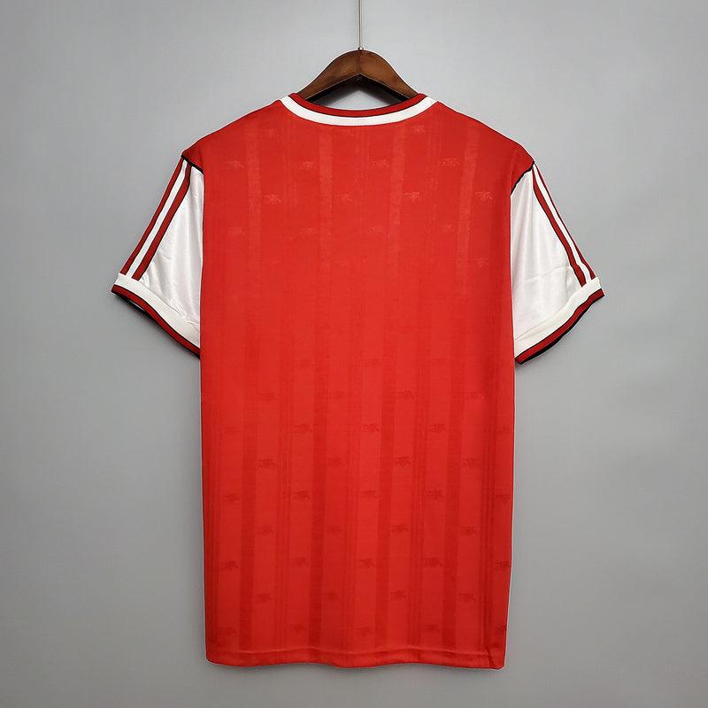 Camiseta Arsenal Retro 1988/1989 - Rojo