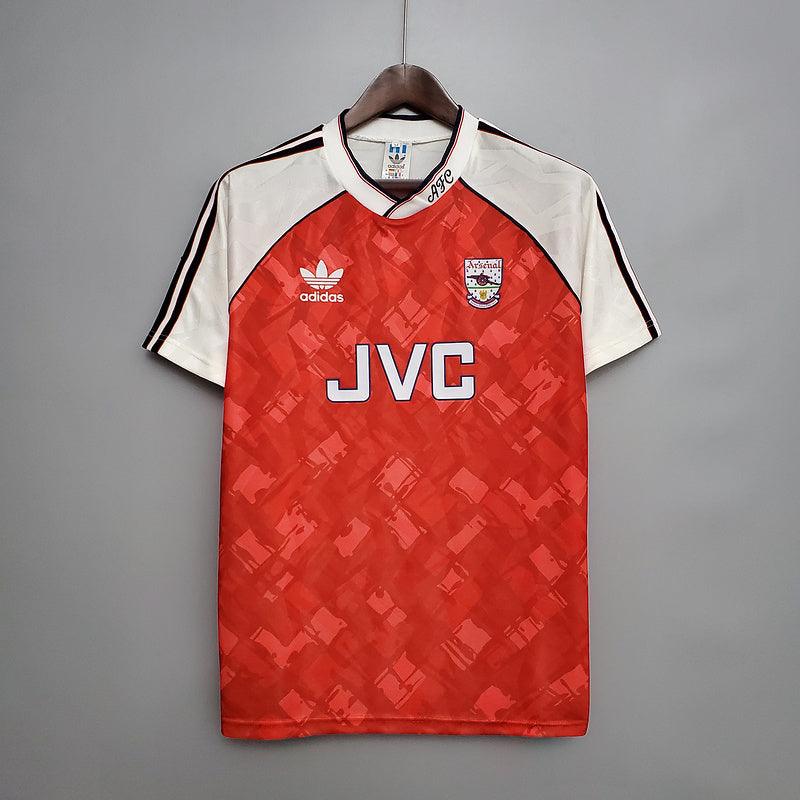 Camiseta Arsenal Retro 1990/1992 - Rojo