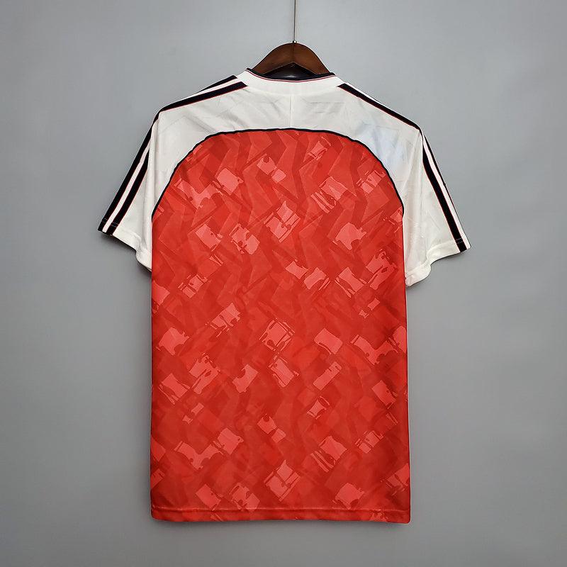 Camiseta Arsenal Retro 1990/1992 - Rojo