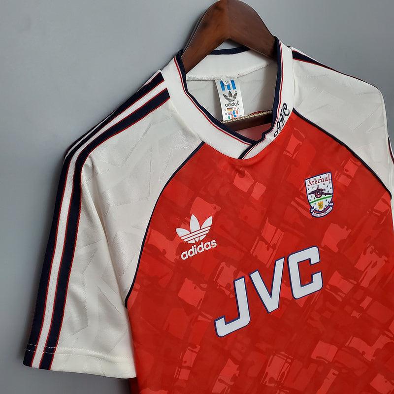 Camiseta Arsenal Retro 1990/1992 - Rojo