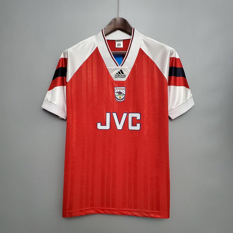 Camiseta Arsenal Retro 1992/1993 - Rojo