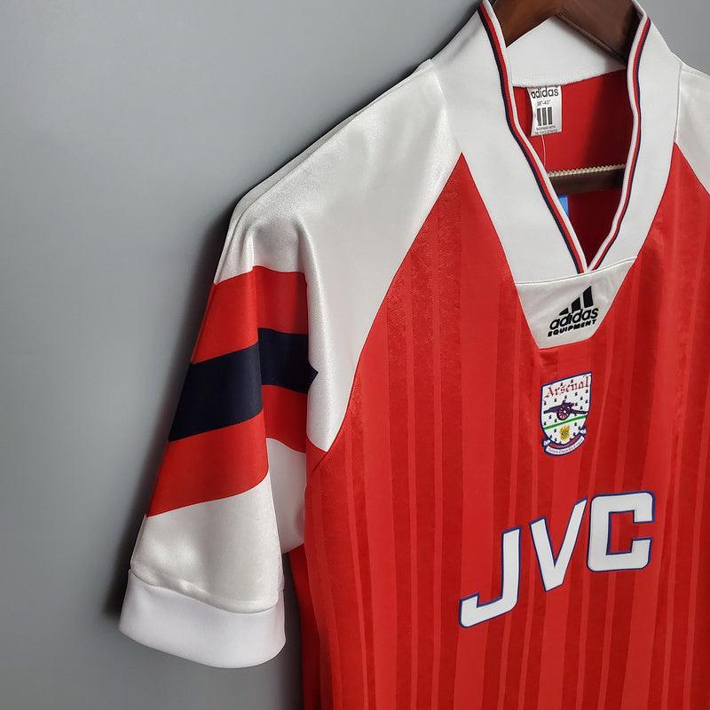 Camiseta Arsenal Retro 1992/1993 - Rojo