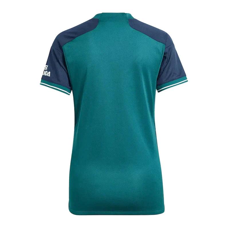 Camiseta Arsenal Tercera Equipacion23/24 S/N - Hincha Femenina - Verde