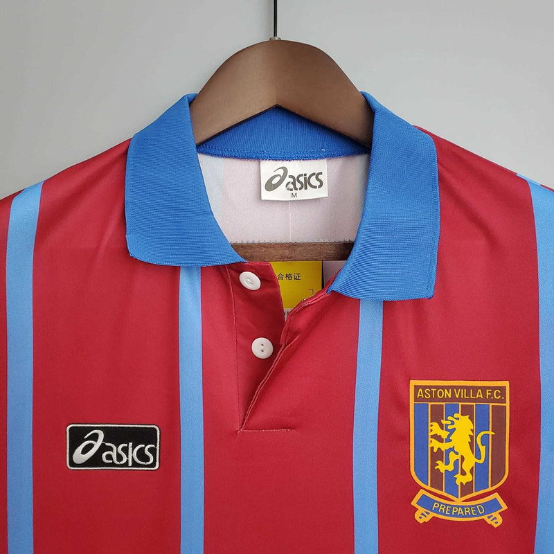 Camiseta Aston Villa FC Retro 1993/1995 - Rojo