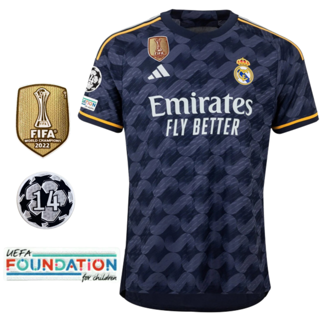 Camiseta Real Madrid Tercera Equipacion 2023/24 - Con Patch UCL