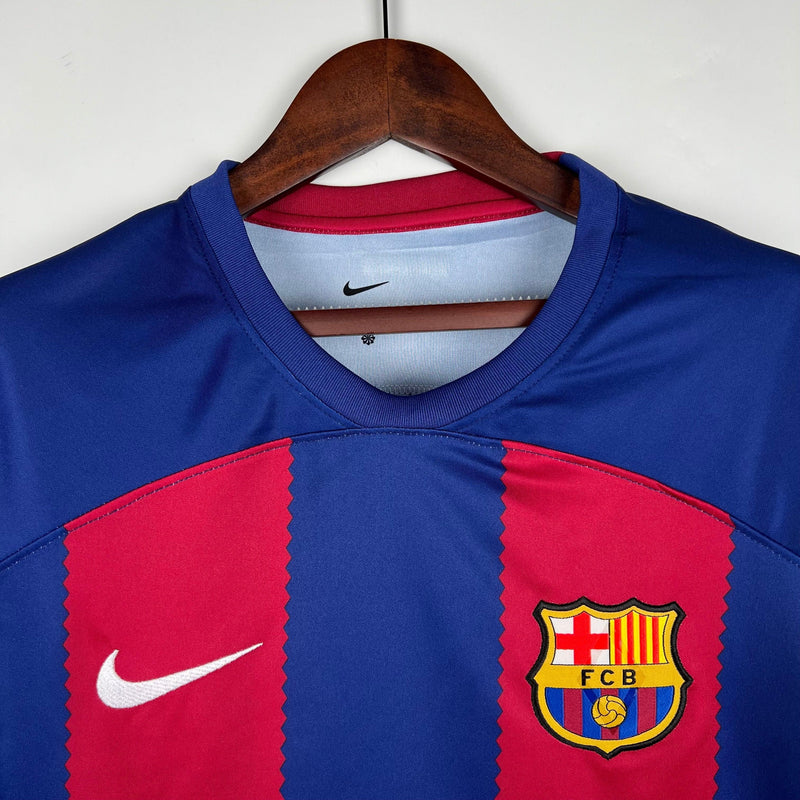 Camiseta Barcelona Primera Equipacion 23/24 - Rojo/Azul