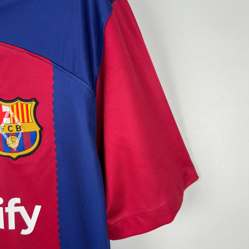 Camiseta Barcelona Primera Equipacion 23/24 - Rojo/Azul