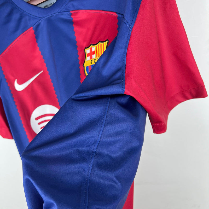 Camiseta Barcelona Primera Equipacion 23/24 - Rojo/Azul