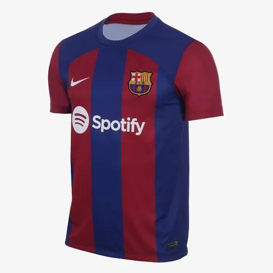 Camiseta Barcelona Primera Equipacion 23/24 - Rojo/Azul