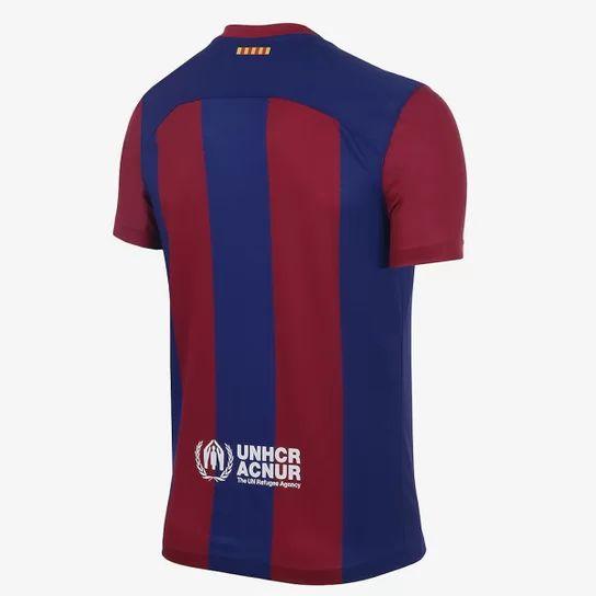 Camiseta Barcelona Primera Equipacion 23/24 - Rojo/Azul