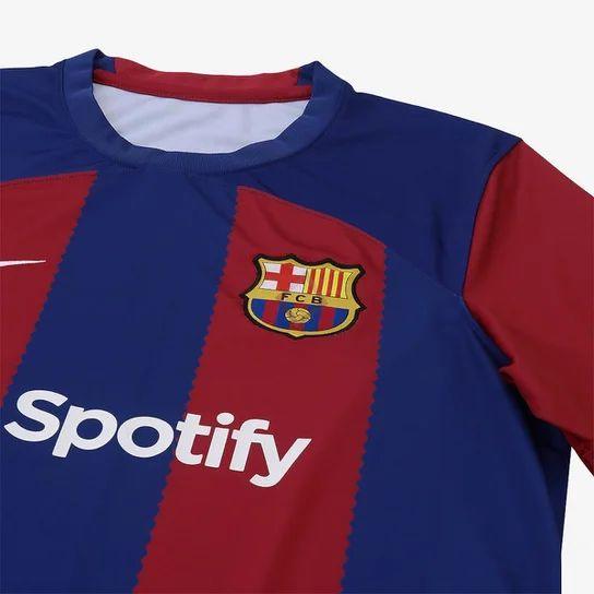 Camiseta Barcelona Primera Equipacion 23/24 - Rojo/Azul