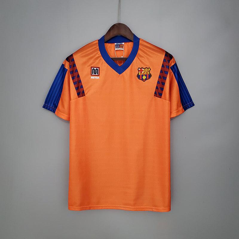 Camiseta Barcelona Retro 1989/1992 - Naranja