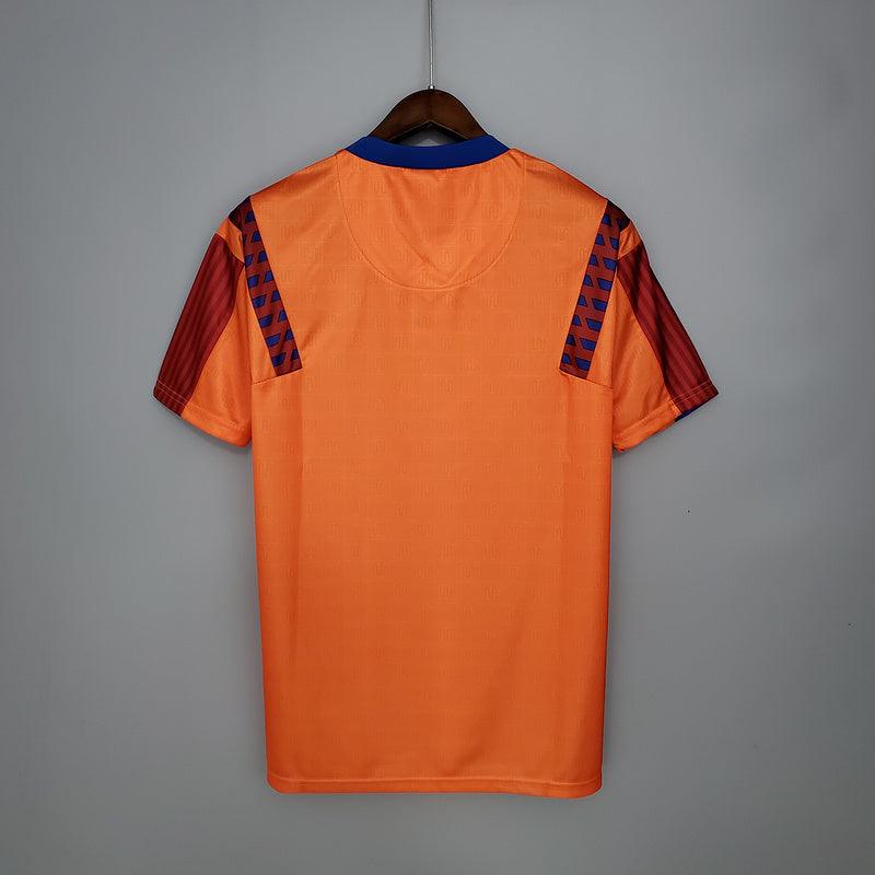 Camiseta Barcelona Retro 1989/1992 - Naranja