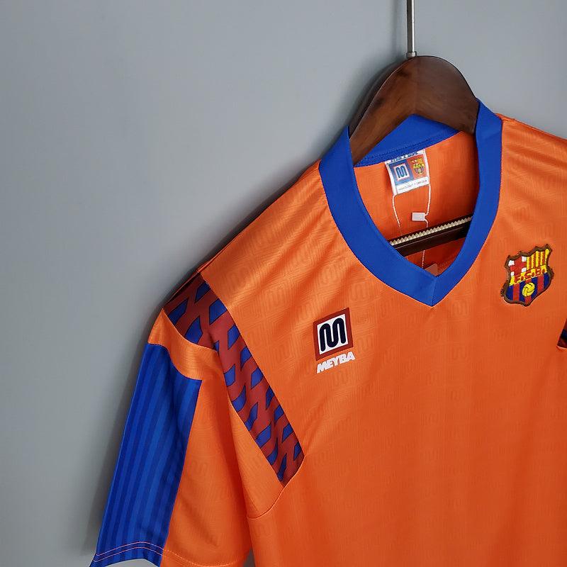 Camiseta Barcelona Retro 1989/1992 - Naranja