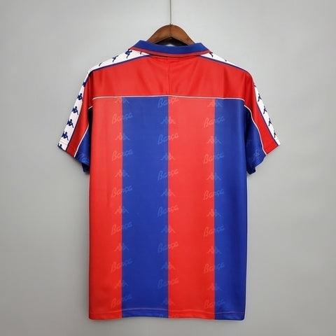 Camiseta Barcelona Retro 1992/1995 - Rojo/Azul