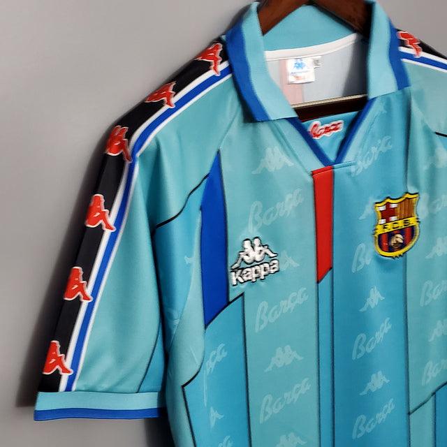 Camiseta Barcelona Retro 1996/1997 - Azul