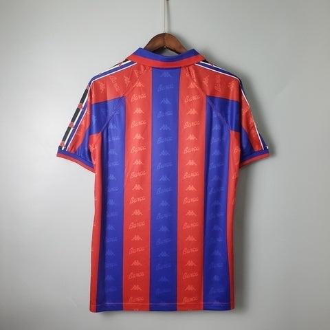 Camiseta Barcelona Retro 1996/1997 - Rojo/Azul