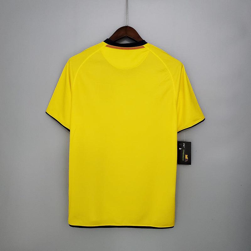 Camiseta Barcelona Retro 2008/2009 - Amarillo