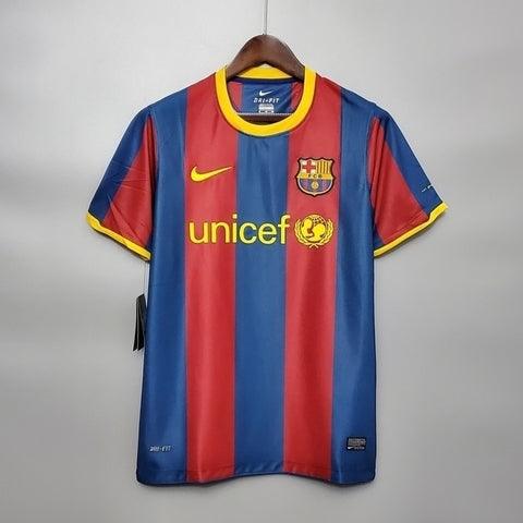 Camiseta Barcelona Retro 2010/2011 - Rojo/Azul