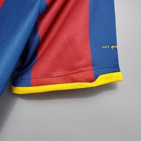 Camiseta Barcelona Retro 2010/2011 - Rojo/Azul