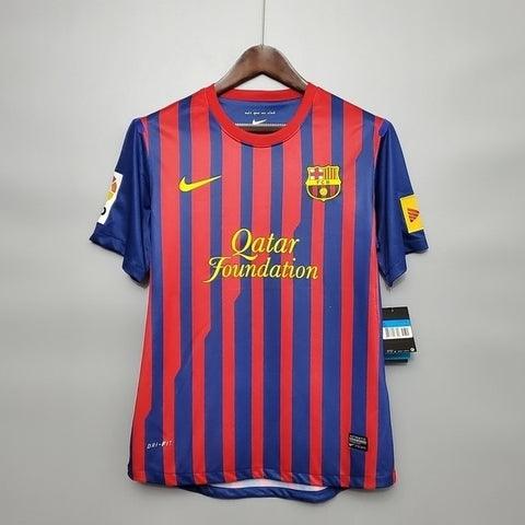 Camiseta Barcelona Retro 2011/2012 - Rojo/Azul