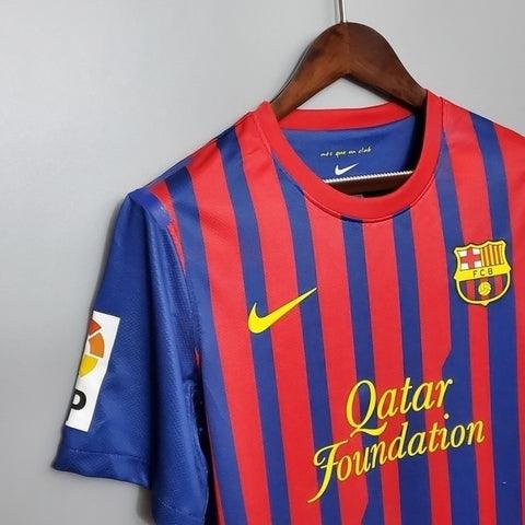 Camiseta Barcelona Retro 2011/2012 - Rojo/Azul