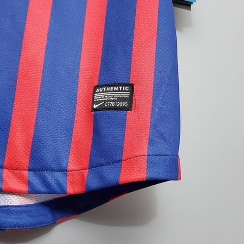 Camiseta Barcelona Retro 2011/2012 - Rojo/Azul