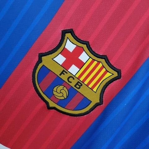 Camiseta Barcelona Retro 2016/2017 - Rojo/Azul