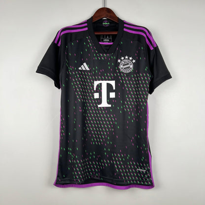 Camiseta Bayern de Múnich Segunda Equipacion 23/24 S/N - Hincha Masculino - Negro