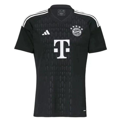 Camiseta Bayern de Múnich Portero Primera Equipacion 23/24  S/N - Hincha Masculino - Negro