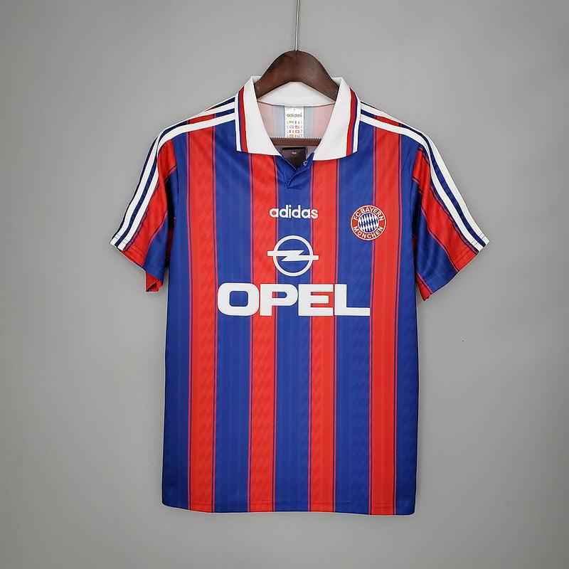 Camiseta Bayern de Múnich Retro 1995/1997 - Azul/Rojo