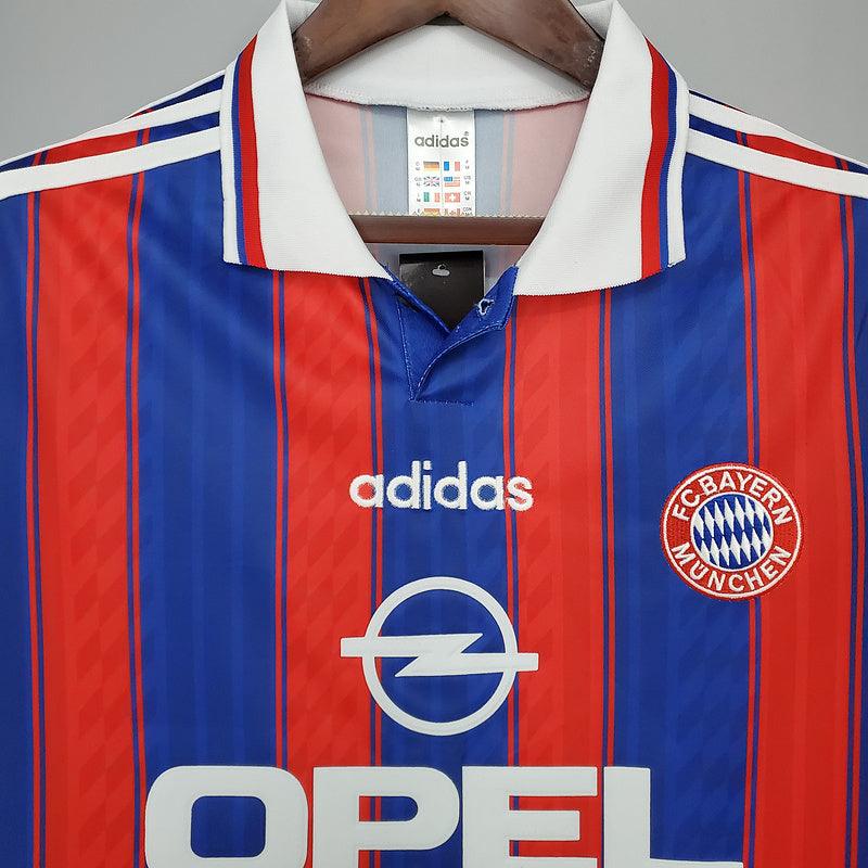 Camiseta Bayern de Múnich Retro 1995/1997 - Azul/Rojo