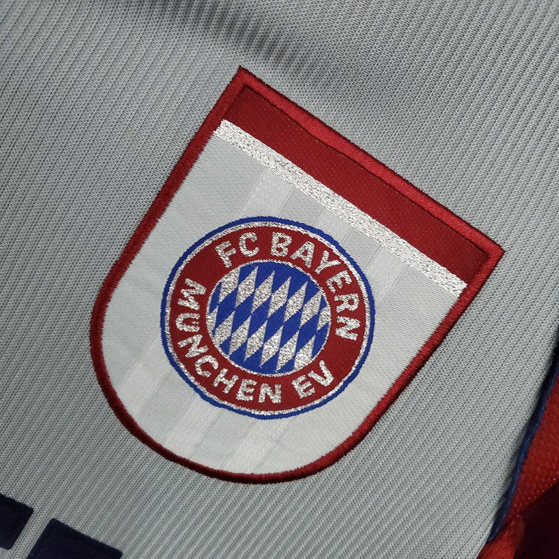 Camiseta Bayern de Múnich Retro 1998/1999 - Rojo/Gris