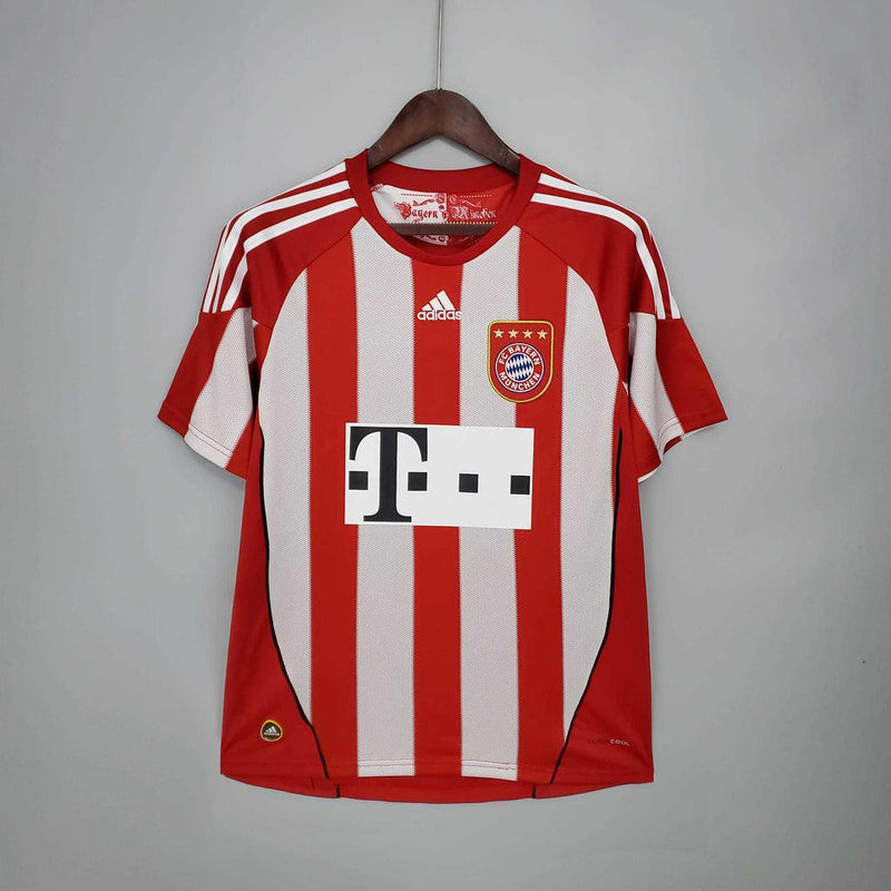 Camiseta Bayern de Múnich Retro 2010/2011 - Rojo/Blanco