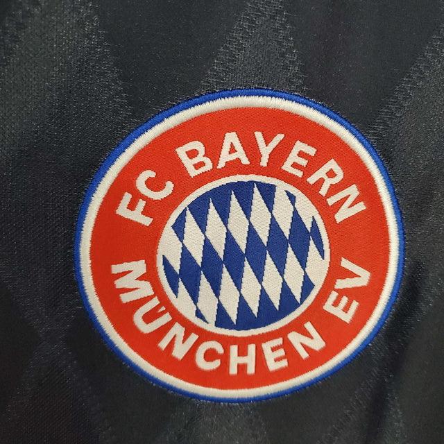 Camiseta Bayern de Múnich Retro 1997/1999 - Negro/Rojo