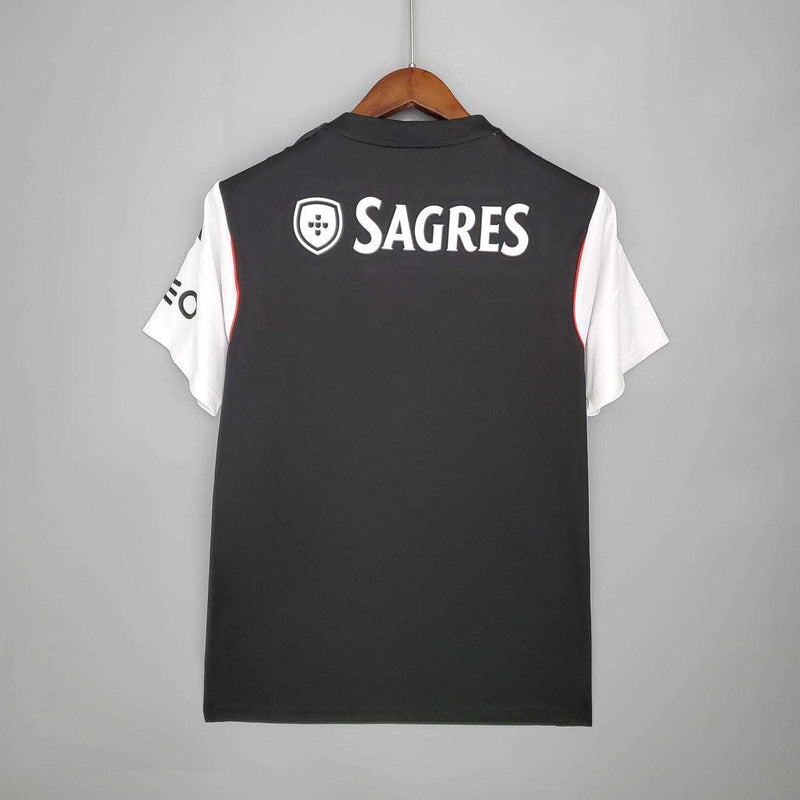 Camiseta Benfica Retro 2013/2014 - Negro/Blanco