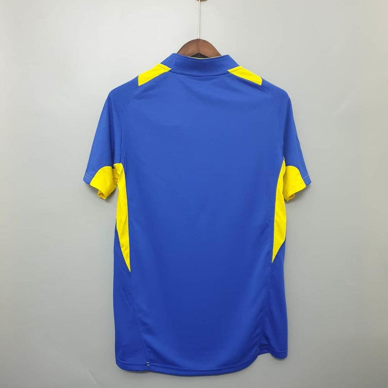 Camiseta Boca Juniors Retro 2005 - Azul/Amarillo