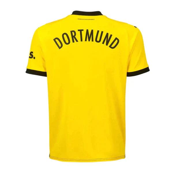 Camiseta Borussia Dortmund Primera Equipacion 23/24 S/N - Hincha Masculino - Amarillo/Negro