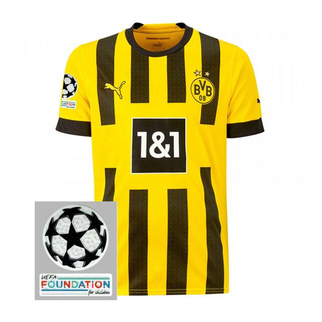 Camiseta Borussia Dortmund I [Patch Champions League] 22/23 - Amarillo