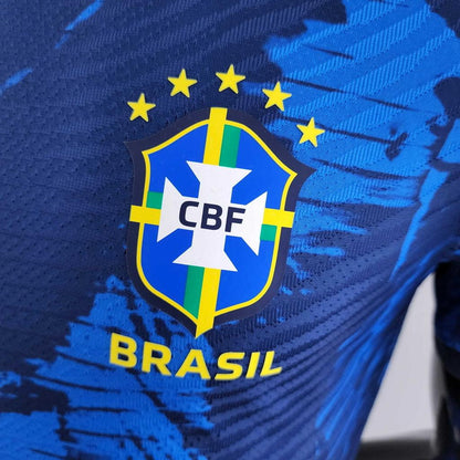 Camiseta Brasil 2022 Azul - Jugador