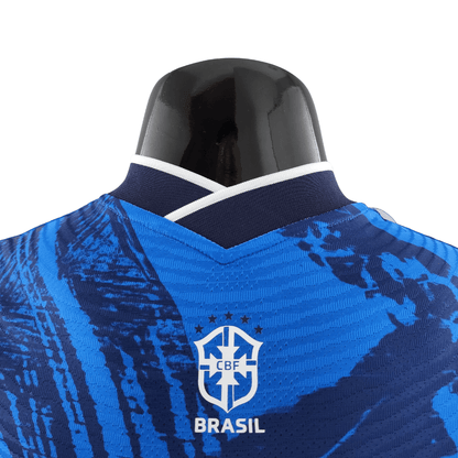 Camiseta Brasil 2022 Azul - Jugador