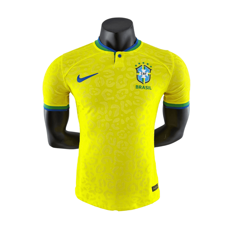 Camiseta Brasil I 2022 Amarillo - Jugador