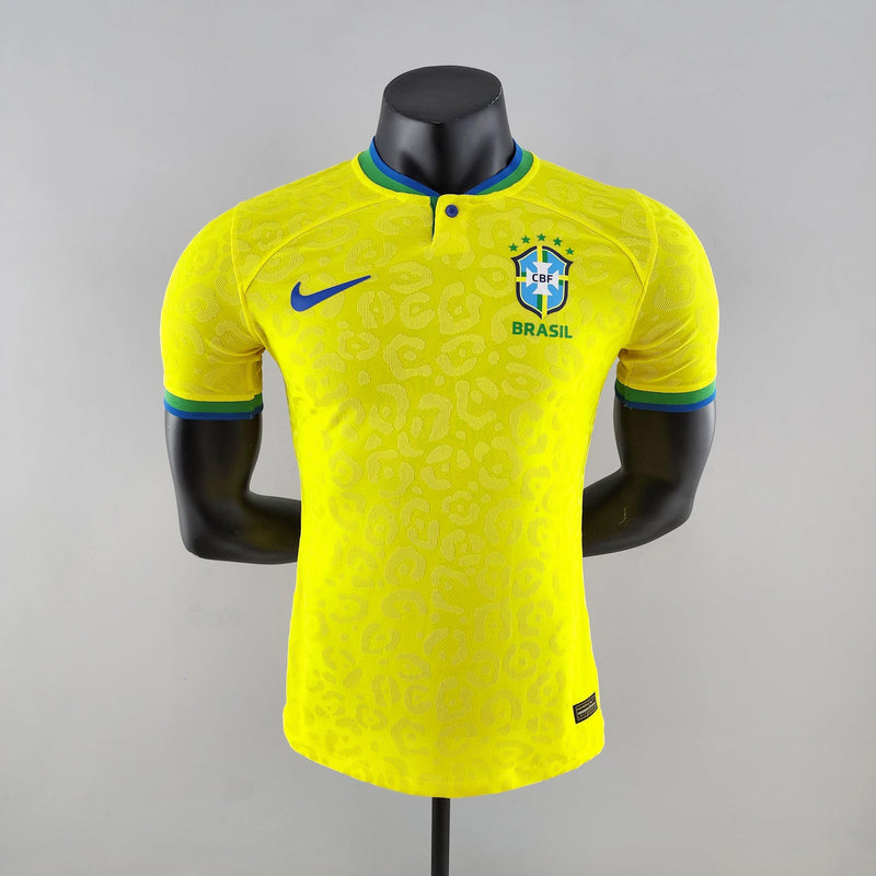 Camiseta Brasil I 2022 Amarillo - Jugador