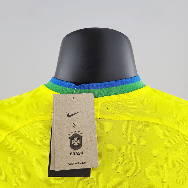 Camiseta Brasil I 2022 Amarillo - Jugador