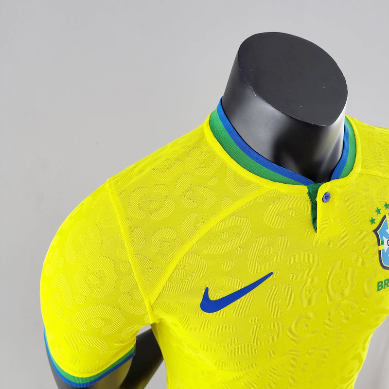 Camiseta Brasil I 2022 Amarillo - Jugador