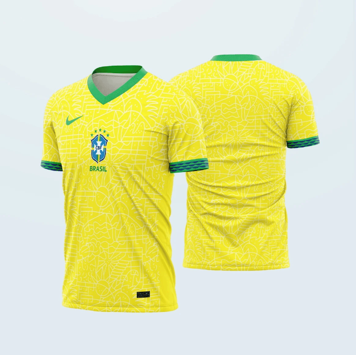 Camiseta Brasil "Copa América" 2024-25