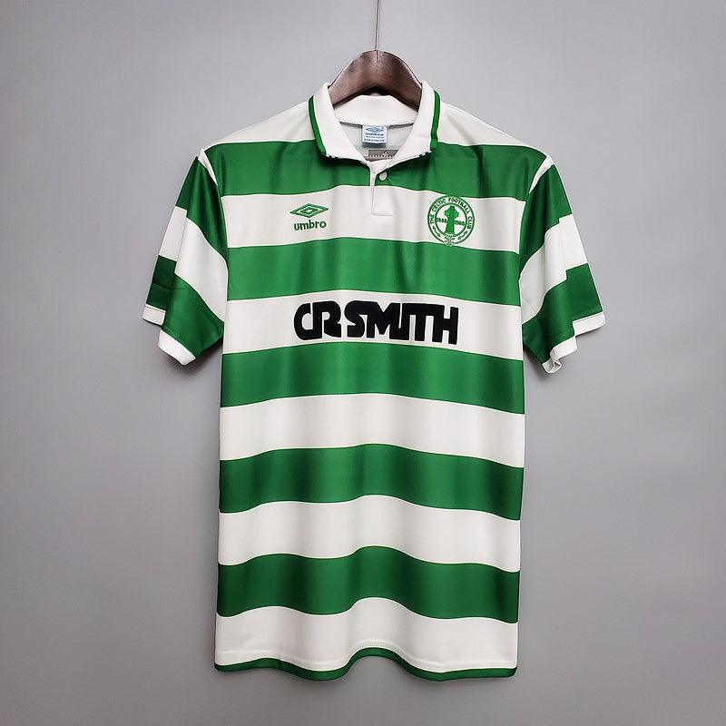 Camiseta Celtic Retro 1987/1989 - Verde/Blanco